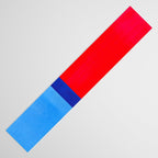 Cerulean Blue Red  Table Runner Gallery Image 3