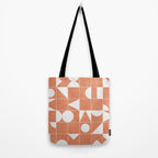 My Favorite Geometric Patterns No.14 - Coral Tote Bag Gallery Image 2