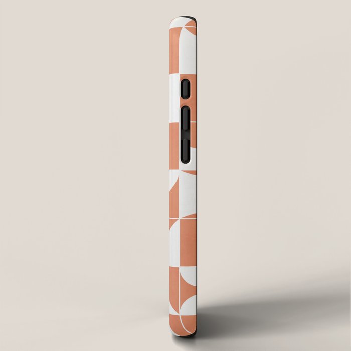 My Favorite Geometric Patterns No.14 - Coral iPhone Case Gallery Image 2