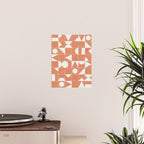 My Favorite Geometric Patterns No.14 - Coral Poster Gallery Image 2