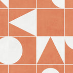 My Favorite Geometric Patterns No.14 - Coral Coffee Mug Gallery Image 2