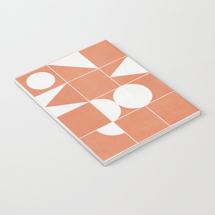 My Favorite Geometric Patterns No.14 - Coral Notebook Gallery Image 3