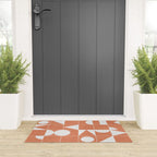 My Favorite Geometric Patterns No.14 - Coral Welcome Mat Gallery Image 3