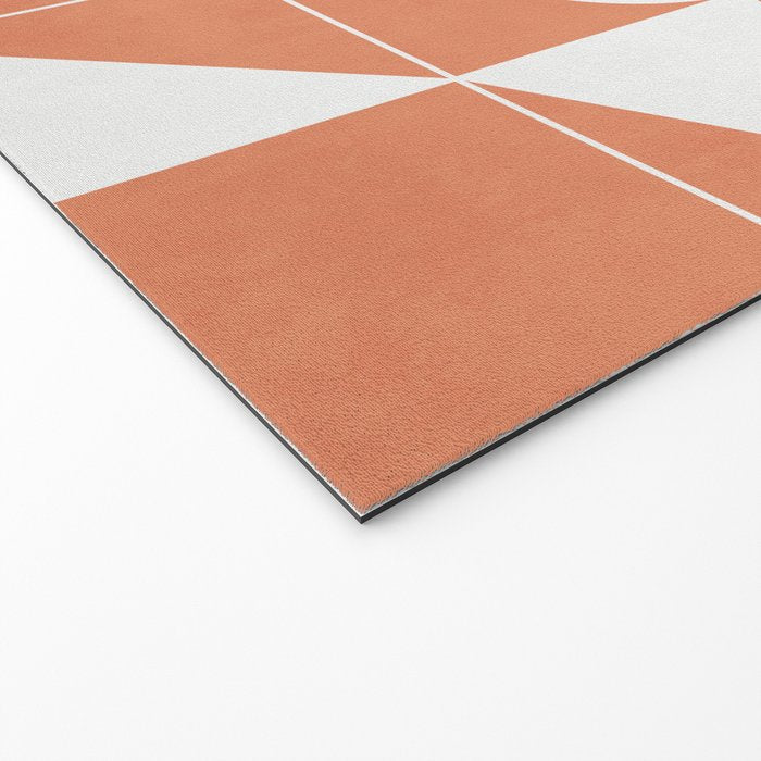 My Favorite Geometric Patterns No.14 - Coral Welcome Mat Gallery Image 2