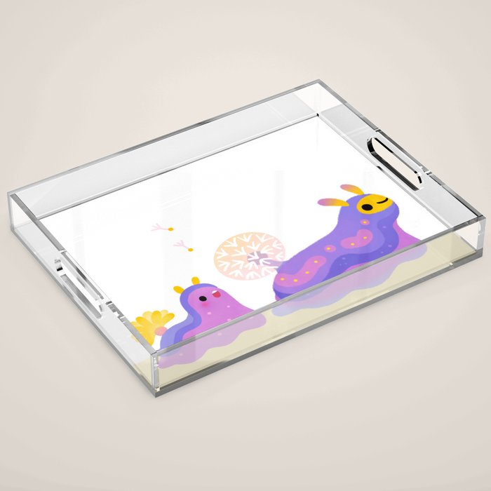 Dandelion slug Acrylic Tray Gallery Image 1