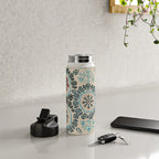 Ferghana Suzani  Northeast Uzbekistan Embroidery Print Water Bottle Gallery Image 4