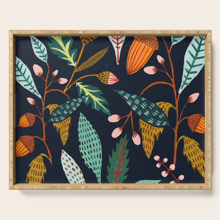 Fall Leaves Serving Tray Gallery Image 1
