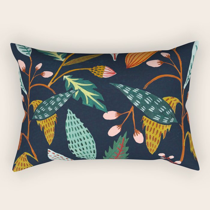 Fall Leaves Rectangular Pillow Gallery Image 2