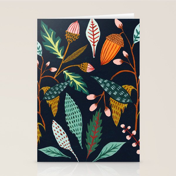 Fall Leaves Stationery Card Gallery Image 2
