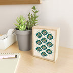 Block-Print Floral Mini Art Print Gallery Image 2