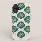 Block-Print Floral iPhone Case Gallery Image 1
