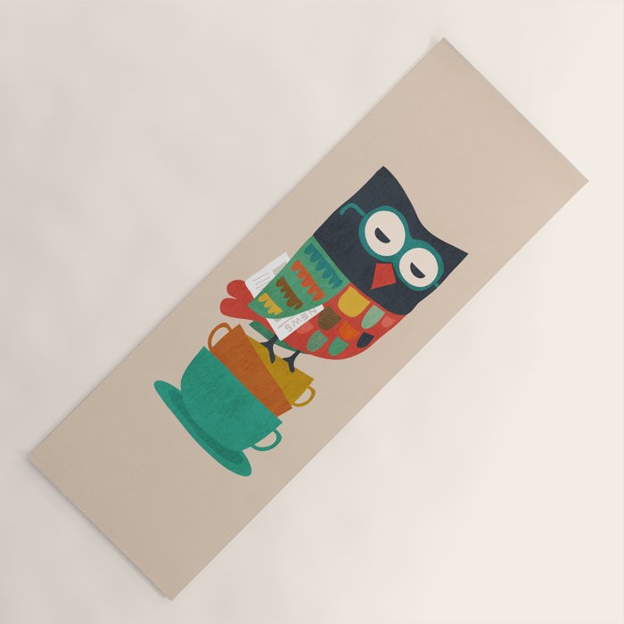 Morning Owl Yoga Mat Gallery Image 1