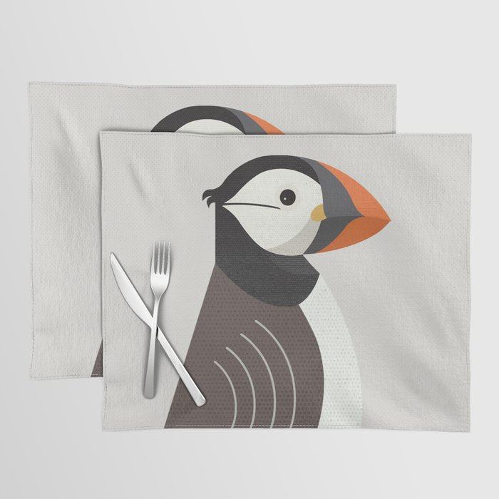 Whimsy Atlantic Puffin Placemat Gallery Image 1