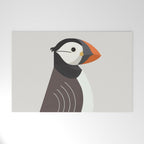 Whimsy Atlantic Puffin Welcome Mat Gallery Image 1