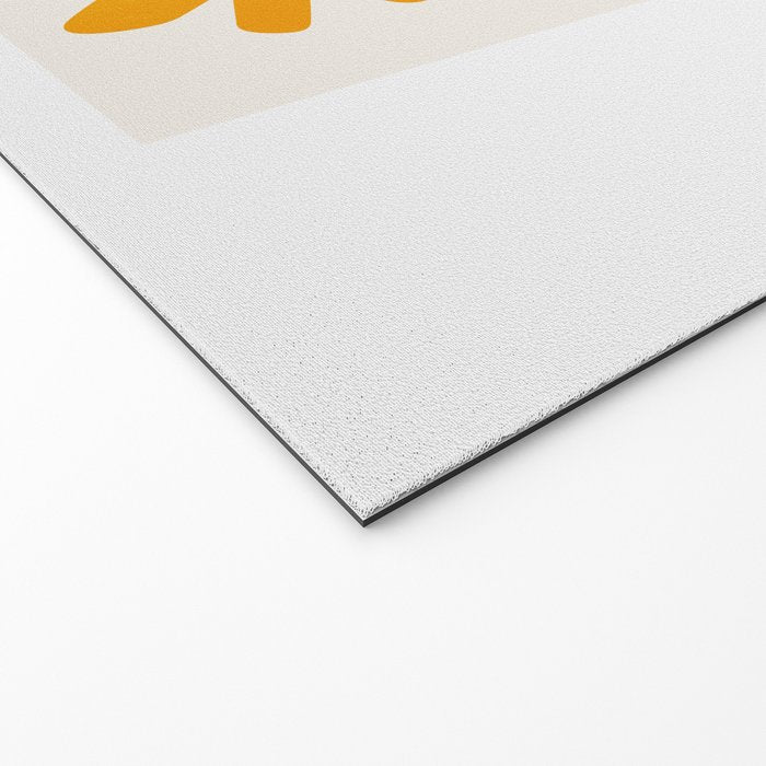 Golden Bell: Matisse Pastel Series 02 Welcome Mat Gallery Image 2