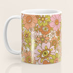 Spooky Groovy Flower Print Coffee Mug Gallery Image 3
