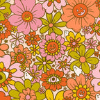 Spooky Groovy Flower Print Coffee Mug Gallery Image 2