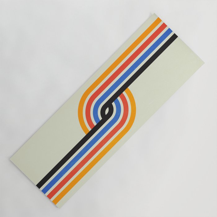 Bauhaus Tracks Yoga Mat Gallery Image 1