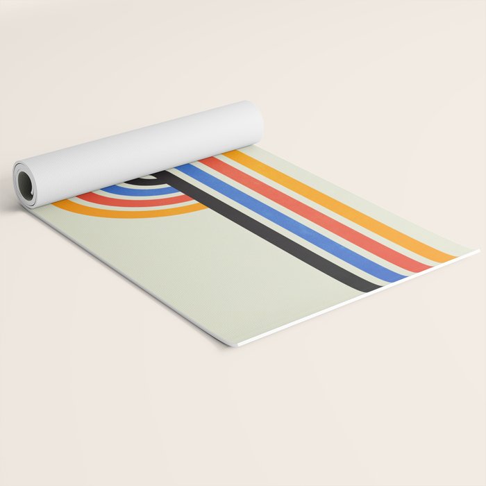 Bauhaus Tracks Yoga Mat Gallery Image 2