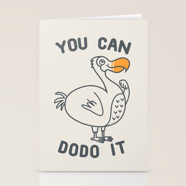 You can dodo it Stationery Card Gallery Image 2