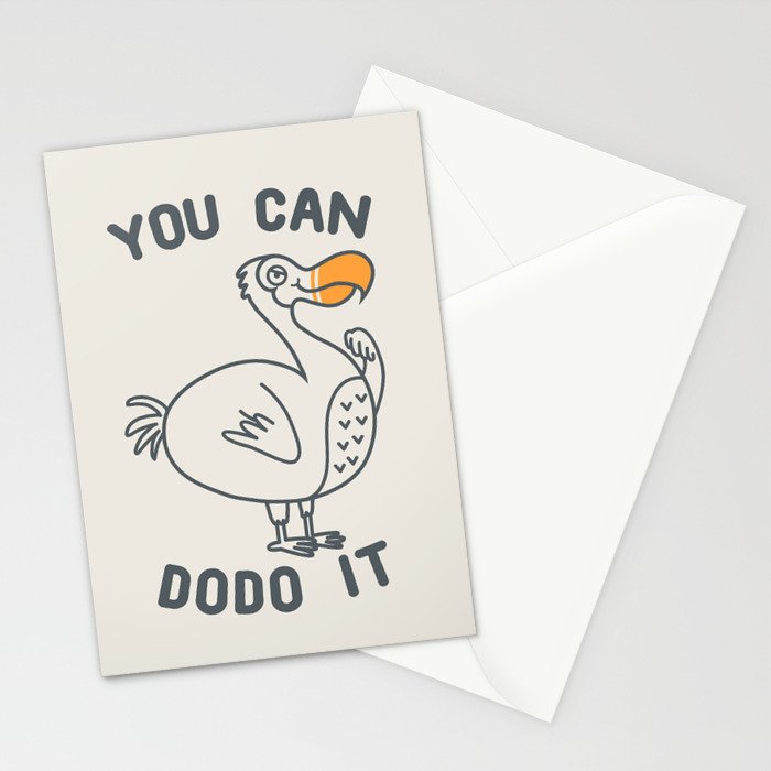 You can dodo it Stationery Card Gallery Image 2