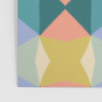  Mid-century Modern Geometric Pattern Poster Gallery Image 3
