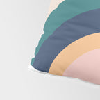 Triple Rainbow in Green Pillow Sham Gallery Image 4