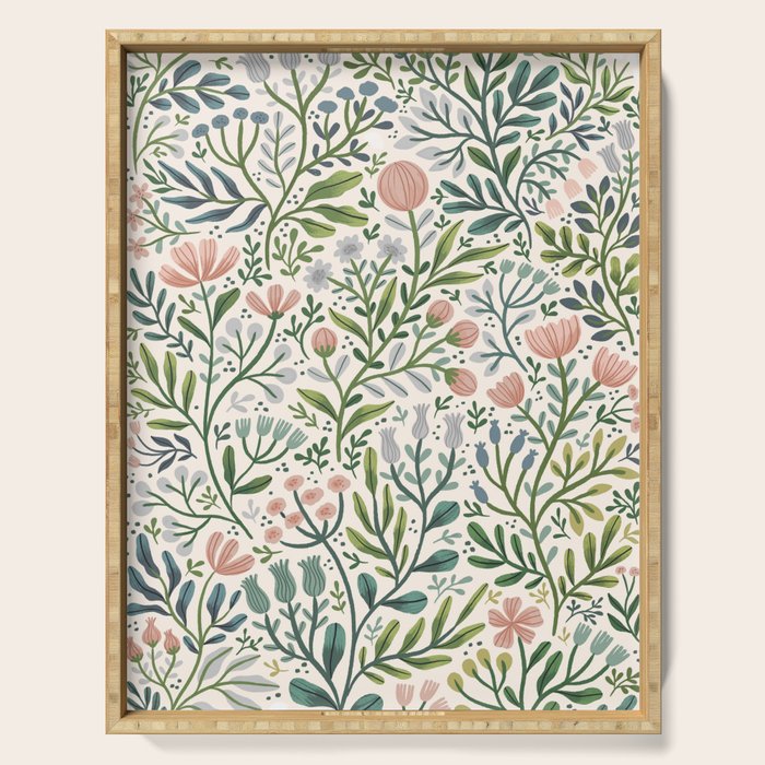 Month of June ~ light Serving Tray Gallery Image 1