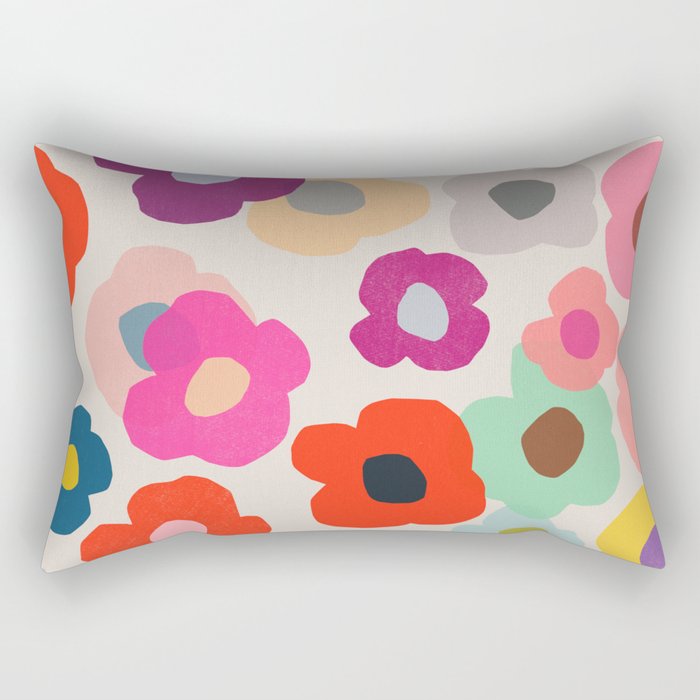 poppy 1 Rectangular Pillow Gallery Image 2