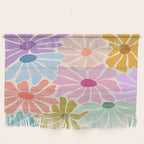 Colors of Joy - Groovy Flowers Wall Hanging Gallery Image 1