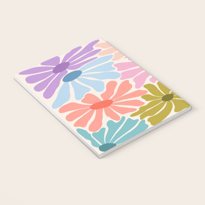 Colors of Joy - Groovy Flowers Notebook Gallery Image 3