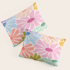 Colors of Joy - Groovy Flowers Pillow Sham Gallery Image 3