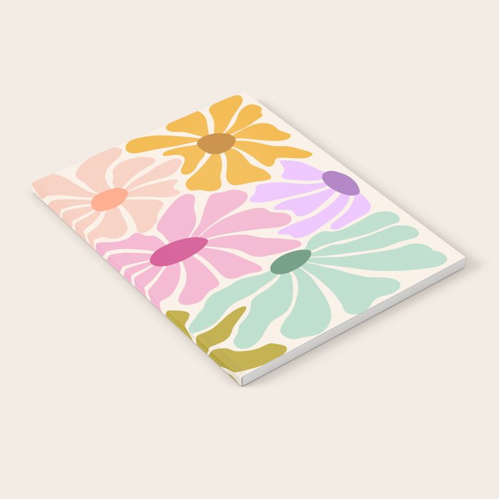Colors of Joy - Groovy Flowers Notebook Gallery Image 2