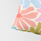 Colors of Joy - Groovy Flowers Pillow Sham Gallery Image 4