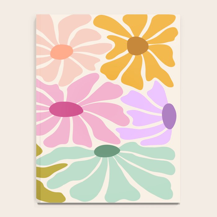 Colors of Joy - Groovy Flowers Notebook Gallery Image 4