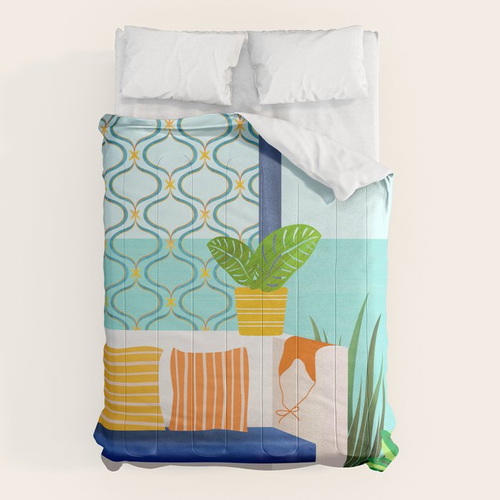 Sanctuary - Tropical Garden Villa Comforter Gallery Image 6