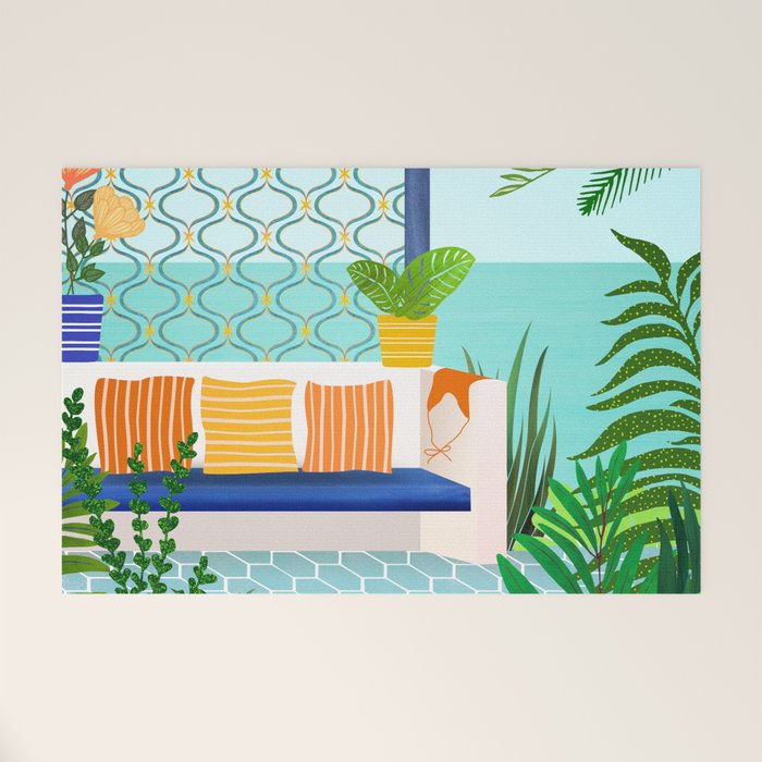 Sanctuary - Tropical Garden Villa Welcome Mat Gallery Image 1