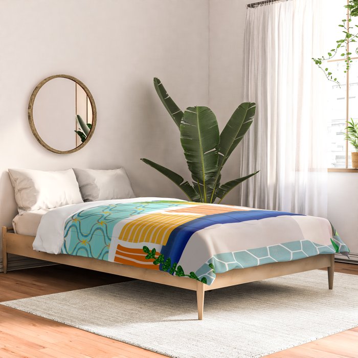 Sanctuary - Tropical Garden Villa Comforter Gallery Image 2