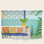 Sanctuary - Tropical Garden Villa Wall Hanging Gallery Image 1