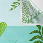 Sanctuary - Tropical Garden Villa Wall Tapestry Gallery Image 3