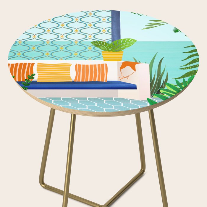 Sanctuary - Tropical Garden Villa Side Table Gallery Image 2
