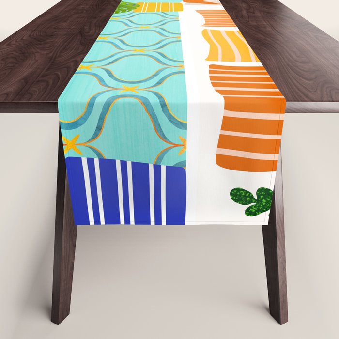 Sanctuary - Tropical Garden Villa Table Runner Gallery Image 1