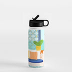 Sanctuary - Tropical Garden Villa Water Bottle Gallery Image 1