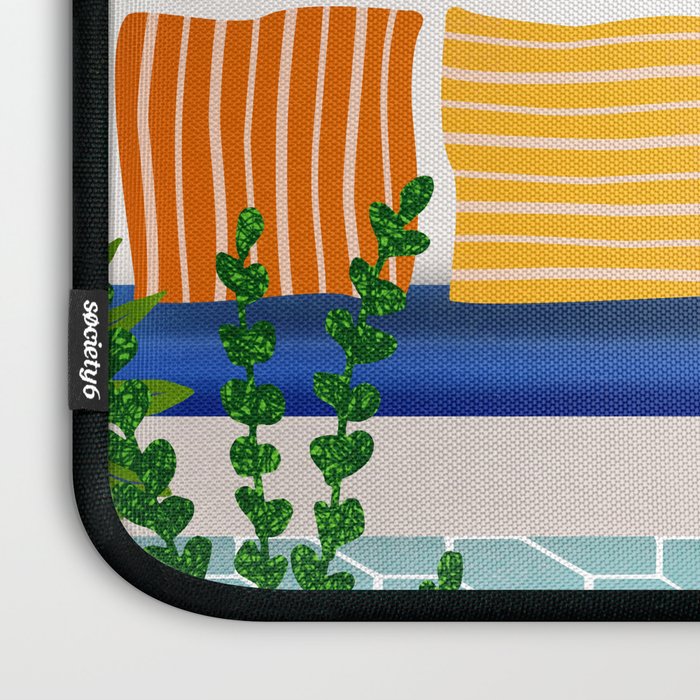 Sanctuary - Tropical Garden Villa Laptop Sleeve Gallery Image 3