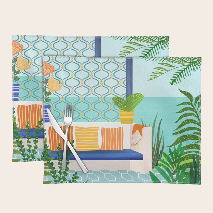 Sanctuary - Tropical Garden Villa Placemat Gallery Image 1