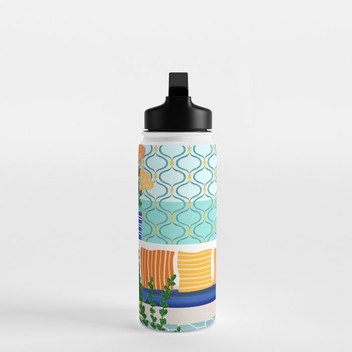Sanctuary - Tropical Garden Villa Water Bottle Gallery Image 3
