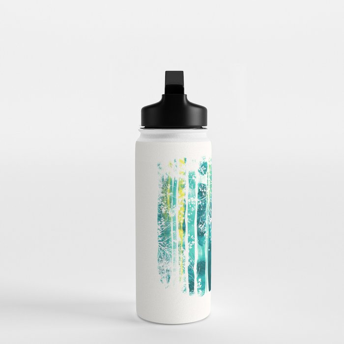 Fox in quiet forest Water Bottle Gallery Image 3
