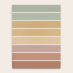 Gradient Arch XXVII Earthy Mid Century Modern Rainbow Notebook Gallery Image 4