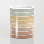 Gradient Arch XXVII Earthy Mid Century Modern Rainbow Coffee Mug Gallery Image 4