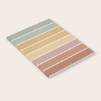 Gradient Arch XXVII Earthy Mid Century Modern Rainbow Notebook Gallery Image 2